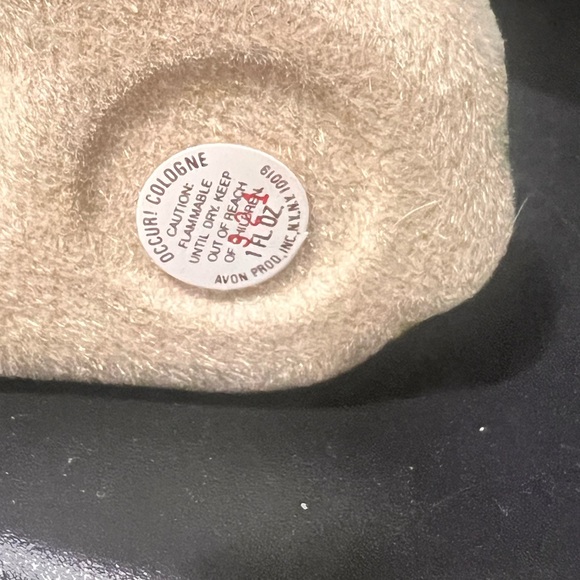 Vintage 1977 Avon Velvet Bear “Occur!” Cologne #328 Preowned Full - Picture 7 of 10